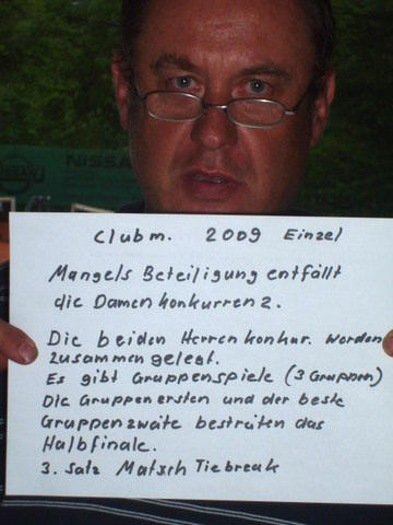Clubmeisterschaften Clubmeisterschaften